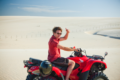 Andrew McCarthy in Northern Brazil