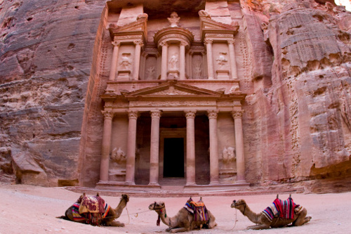 The Treasury at Petra