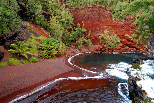 Maui Red Beach