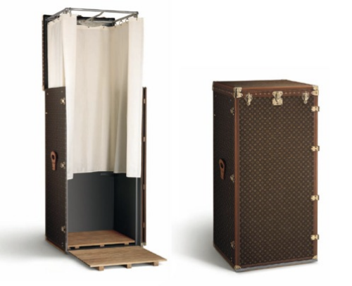 The Louis Vuitton shower trunk