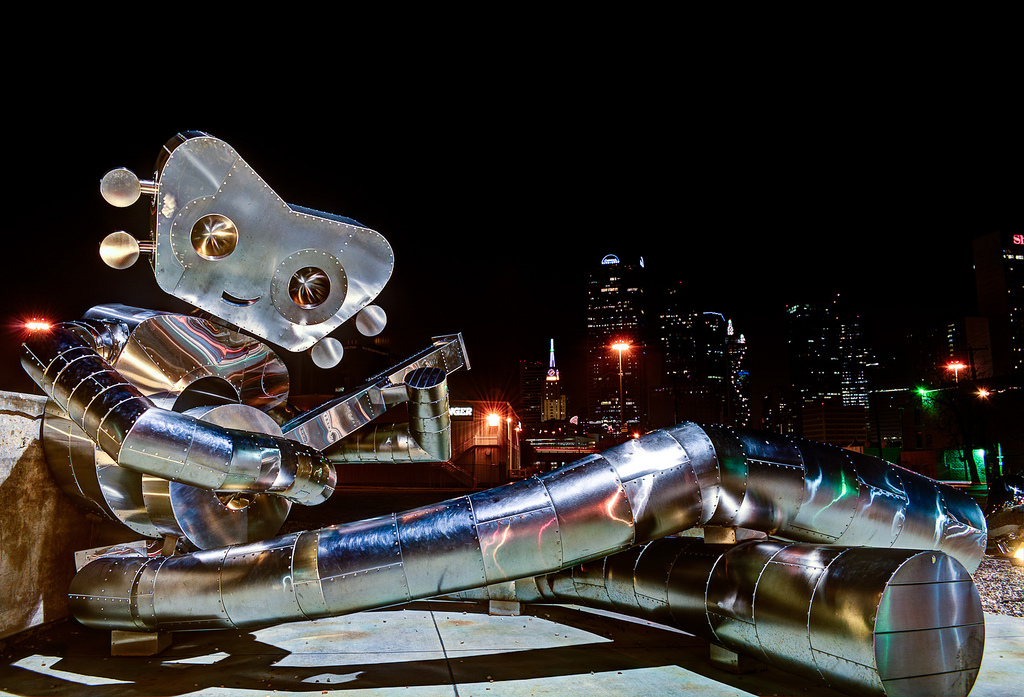 Traveling Man in Texas