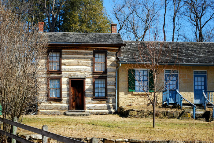 Historic Cornish Pendarvis in Mineral Point, Wisconsin