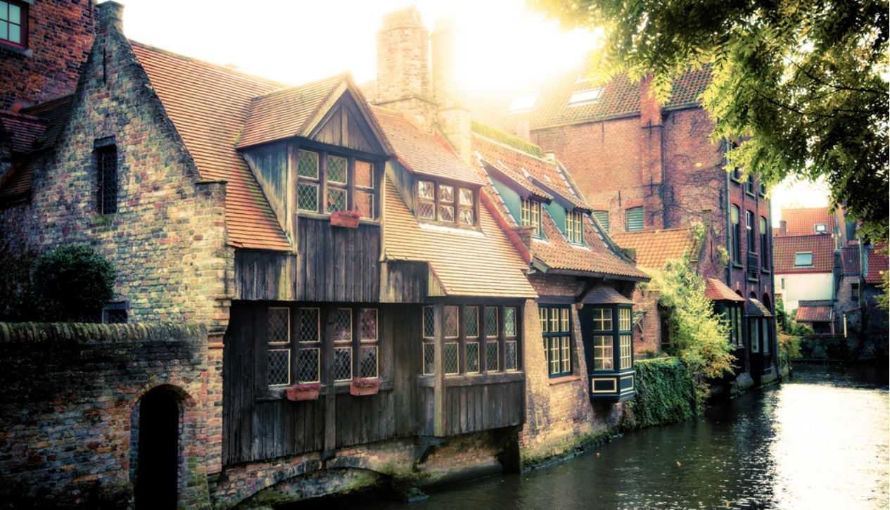Bruges Belgium canals