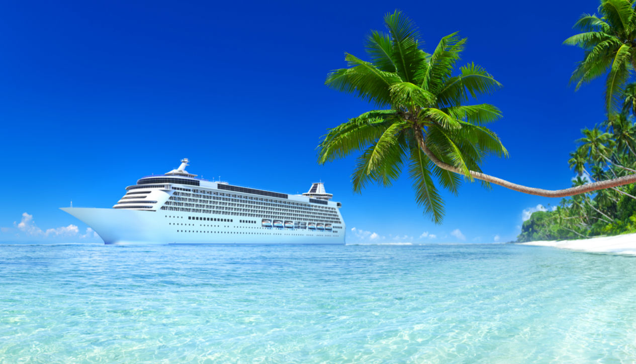cruise ship, vacation, tropics