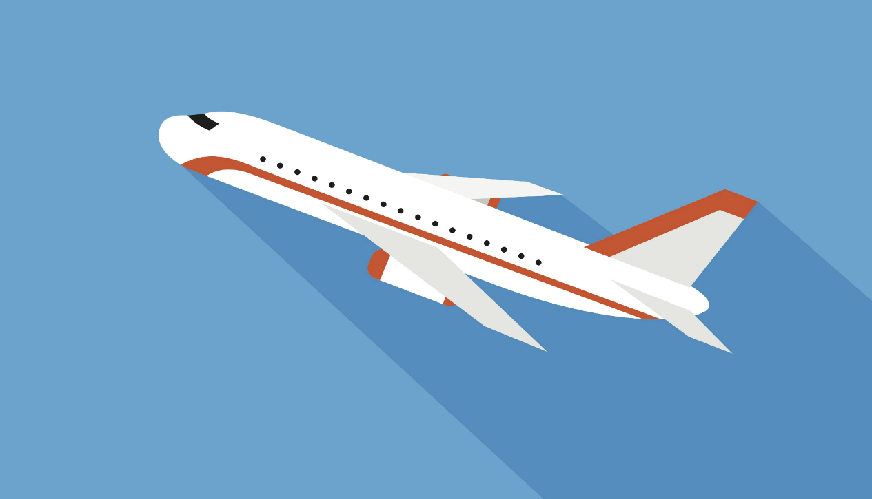 Airplane Evolution Aviation Infographic