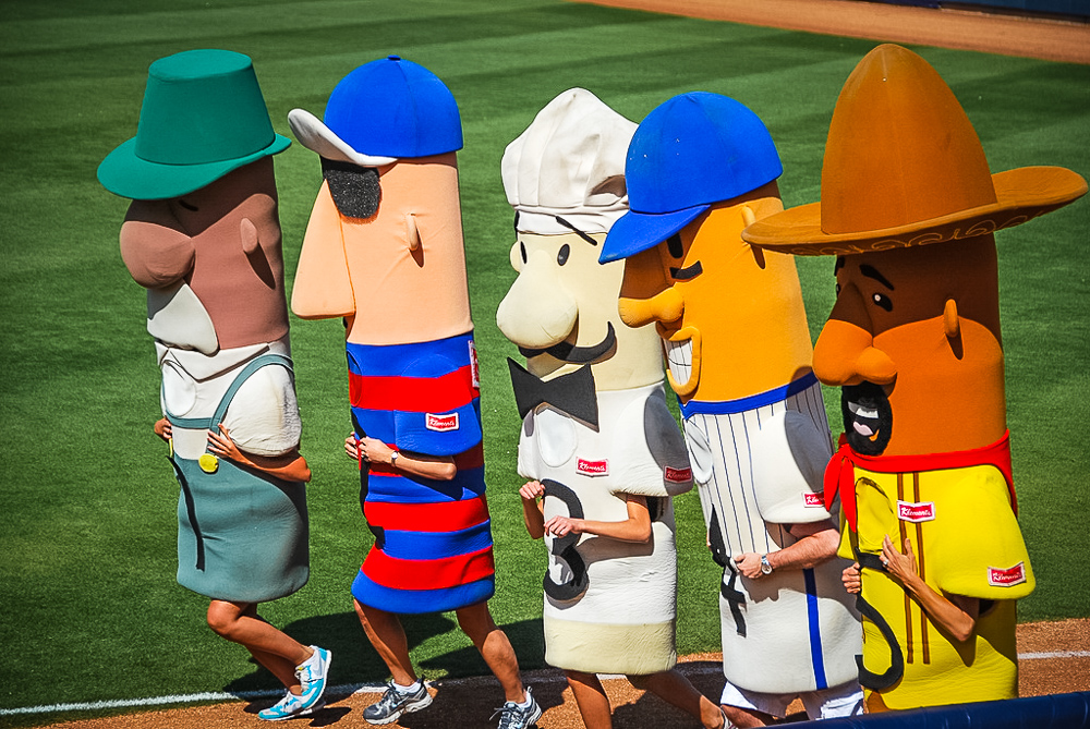 Orbitz-Baseball opening day-quirkiest baseball mascots of all time-Milwaukee Brewers-Racing Sausages-Flickr-1