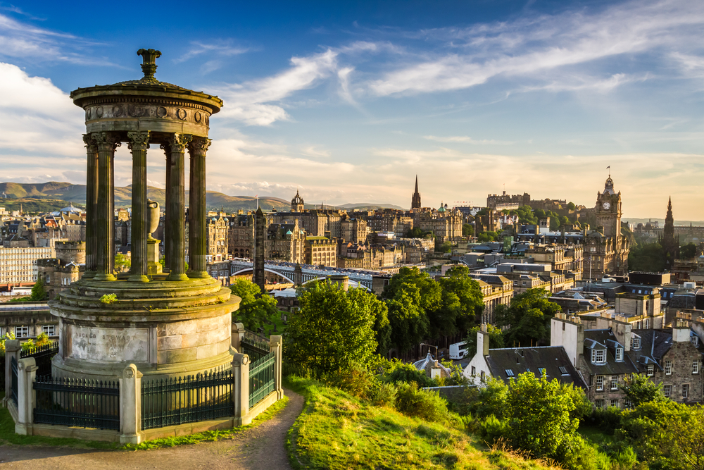 edinburgh from calton hill