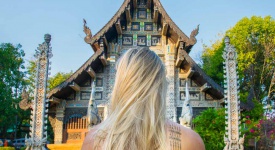 Sak Yant Tattoo in Chiang Mai Thailand - Photo by GettingStamped.com