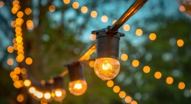 glamping string lights